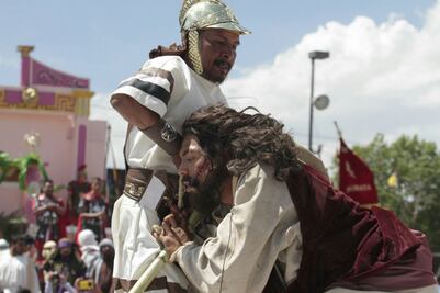 Deciden crucificar a Jesús en Iztapalapa