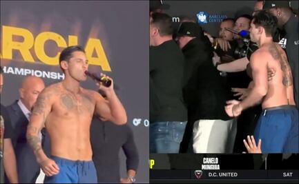 VIDEO: Ryan García no dio el peso para el combate con Devin Haney y hubo pelea en la ceremonia