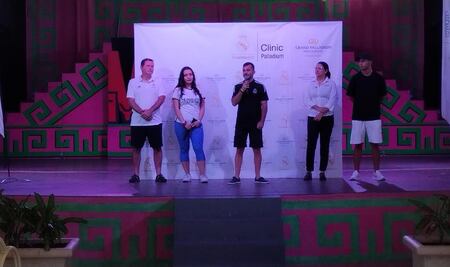 Inauguran las clínicas del Real Madrid en Grand Palladium Riviera Maya