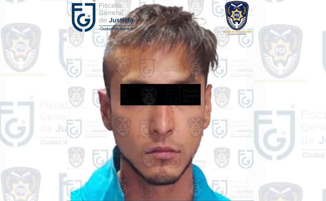 Carlos, presunto feminicida. Foto especial