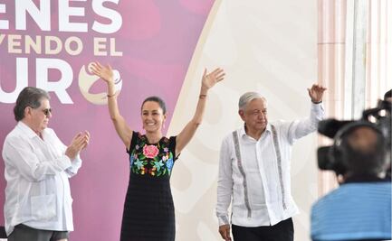 AMLO y Sheinbaum hacen balance de gira por el país: "es una transición histórica", dicen