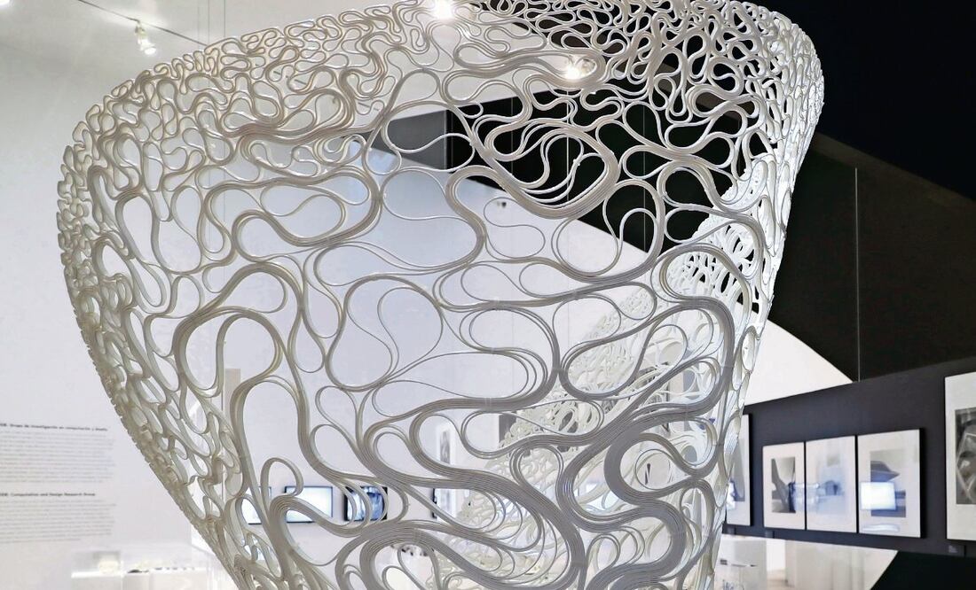 El arte del despacho londinense se basa en formas de la naturaleza. (LUIS CORTÉS EL UNIVERSAL)