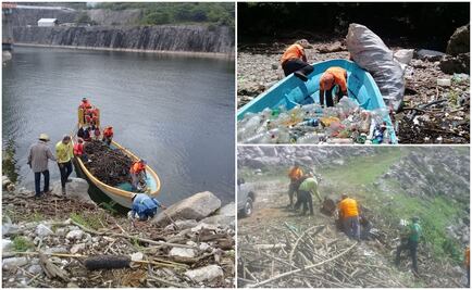 Retiran toneladas de basura del Cañón del Sumidero