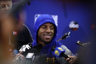 Iguodala, baja para el juego 1 entre Warriors y Cavs