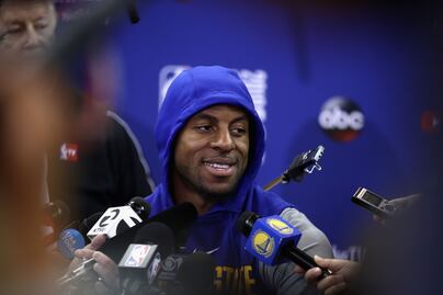 Iguodala, baja para el juego 1 entre Warriors y Cavs