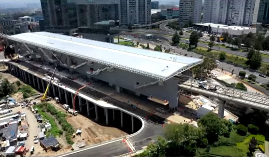 Estación Santa Fe del Tren "El Insurgente" . Foto: especial