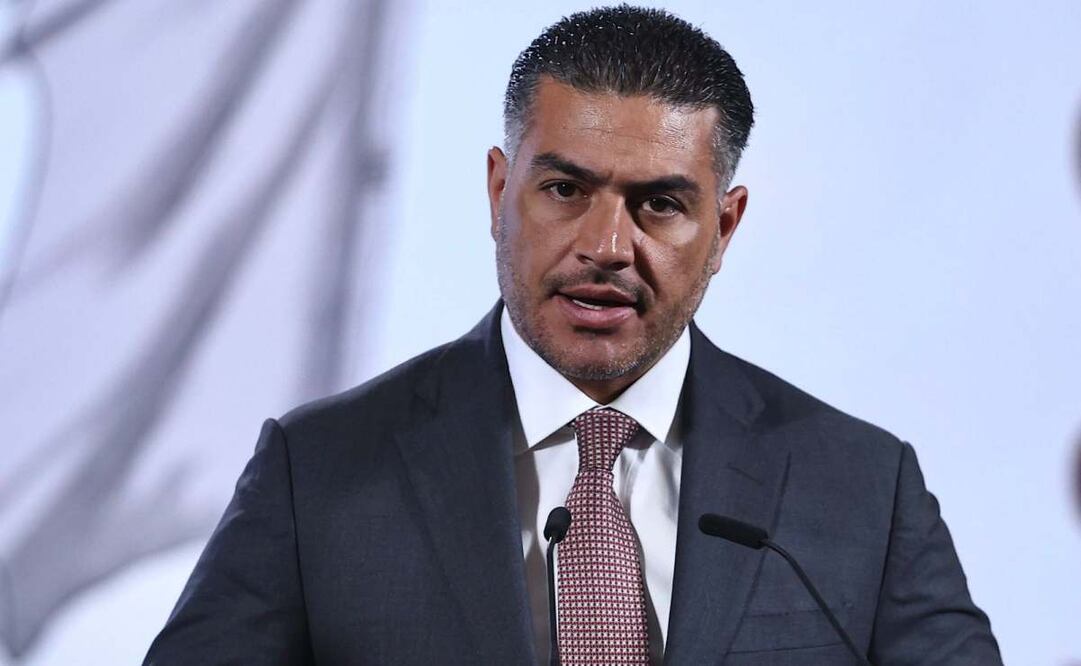 Más de 3.5 millones de pastillas de fentanilo se han asegurado en lo que va el sexenio; García Harfuch presume evitar consumo de drogas. Foto: Berenice Fragoso / EL UNIVERSAL