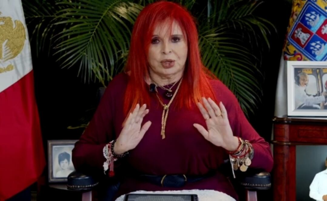 Layda Sansores, gobernadora de Campeche en su programa "El martes del Jaguar". Foto: Archivo / EL UNIVERSAL