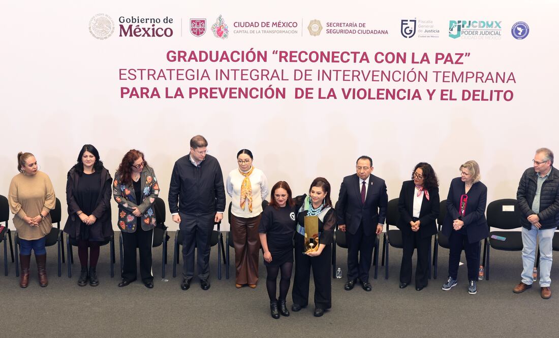 La jefa de Gobierno, Clara Brugada informó que mil 300 jóvenes que cometieron un delito menor participaron en talleres del programa "Reconecta con La Paz". (Foto: especial)