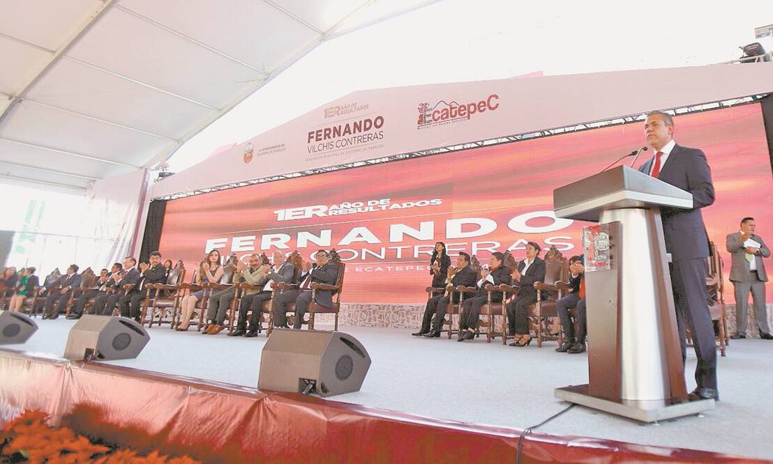 Fernando Vilchis, alcalde de Ecatepec, aseguró que la inseguridad y la violencia fueron la “herencia maldita” que recibió al asumir su puesto. Foto/ESPECIAL