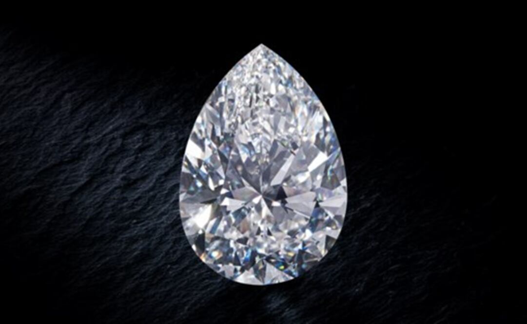 Famoso diamante blanco "The Rock". Foto: Christie's 