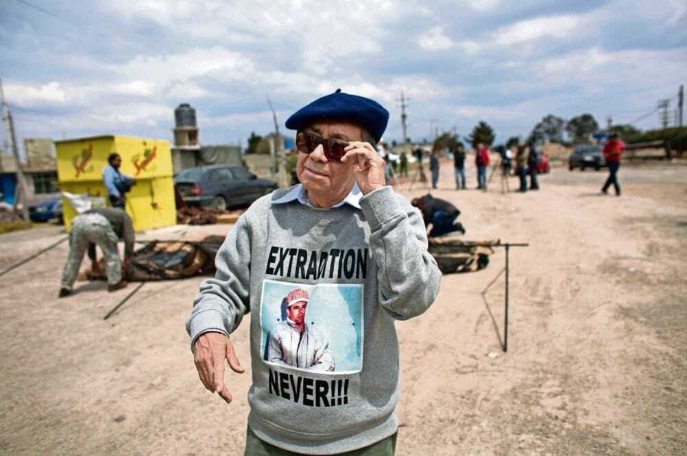 José Luis González Meza, uno de los supuestos abogados del capo, quien inició el viernes pasado una huelga de hambre (ARCHIVO EL UNIVERSAL)