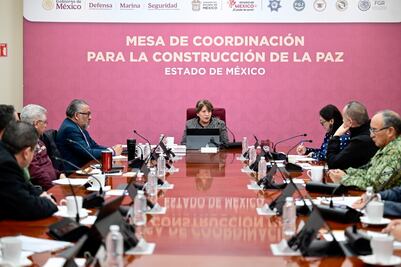 Mesa de Coordinación para la Construcción de la Paz en Edomex respalda “Operación Atarraya”