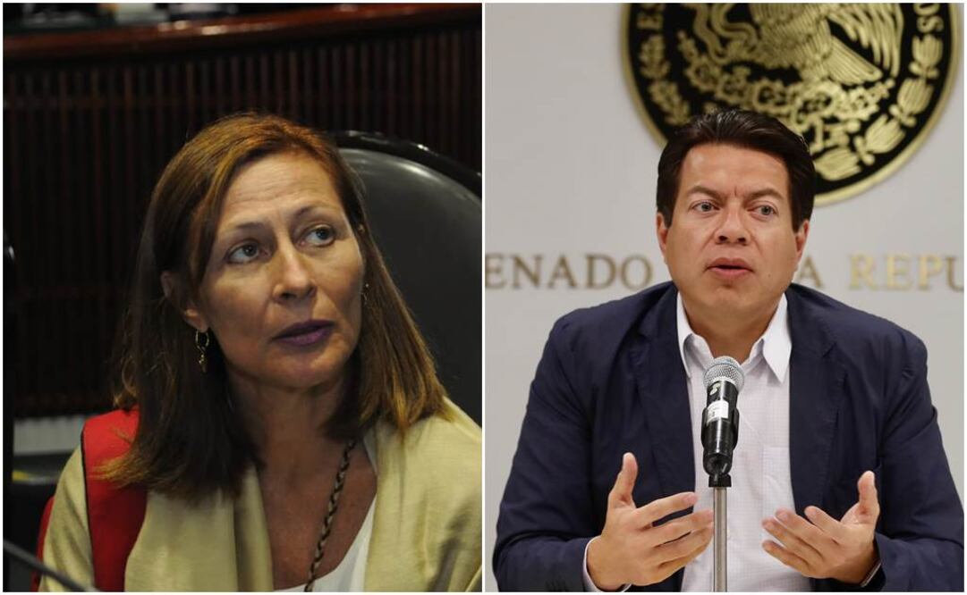 Tatiana Clouthier apoya a Delgado como coordinador de diputados de Morena