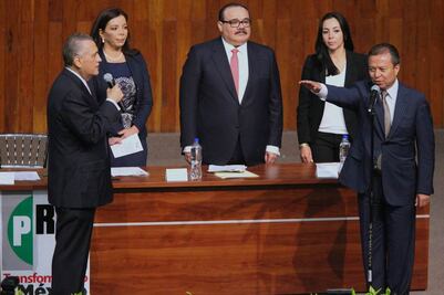 Camacho, nuevo coordinador del PRI en San Lázaro