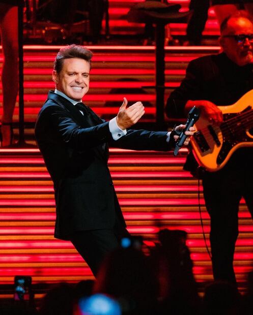 Luis Miguel. Fuente: Instagram @luismigueldeluxe