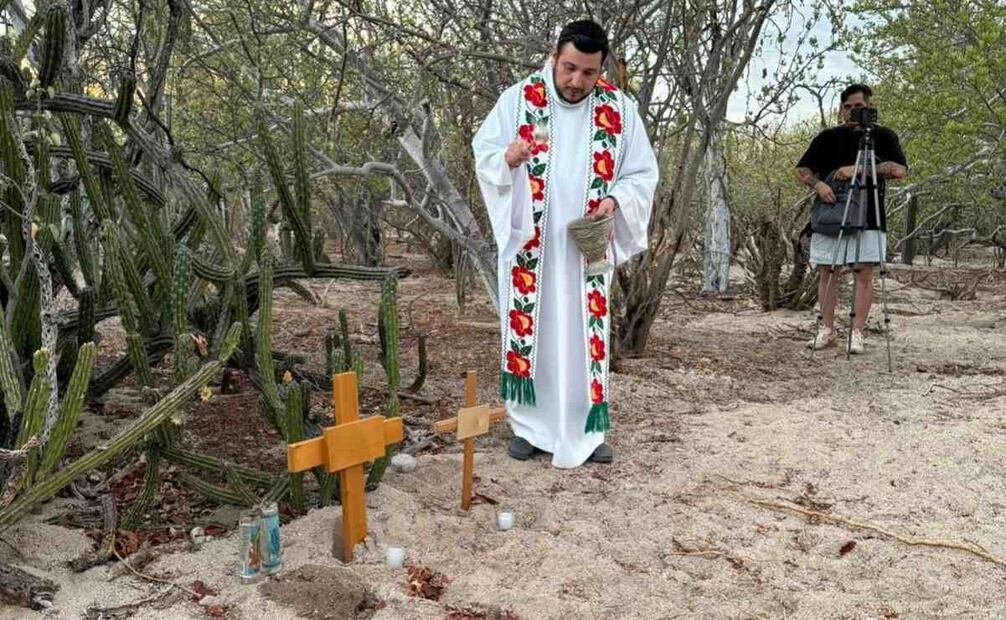 Con esta misa cerraron las actividades con motivo del Día Internacional de Víctimas de Desaparición Forzada. Foto: Especial