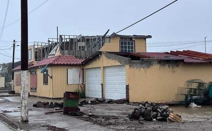 Deja huracán Kay más de 30 mil damnificados en Mulegé, BCS; se debilita a tormenta tropical
