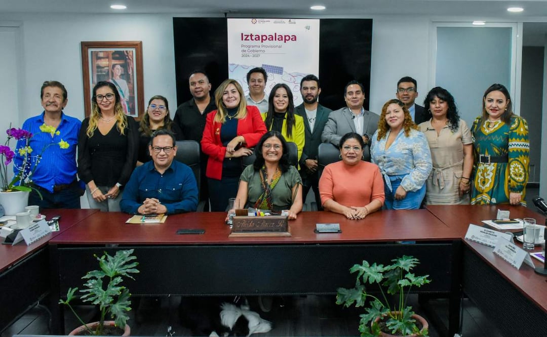 Consejo de la alcaldía, aprueba Programa Provisional de Gobierno en Iztapalapa, CDMX (24/07/2025). Foto: Especial