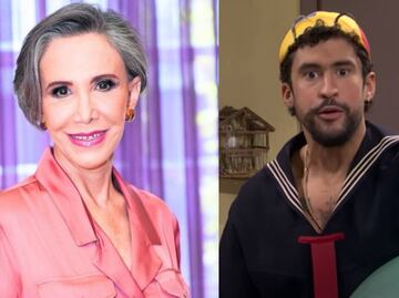Florinda Meza reacciona al sketch de Bad Bunny de "El chavo": "fue magistral"