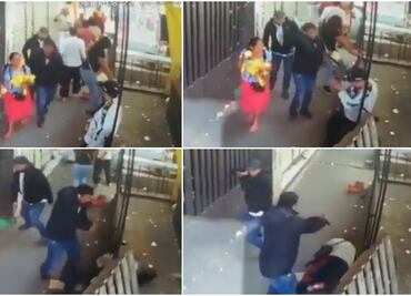 Captan en video a sujeto asesinando a tiros a un hombre en La Merced