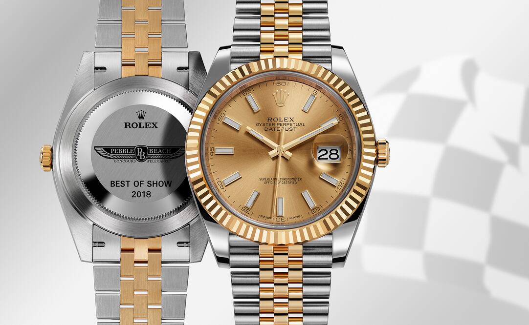 El Rolex Oyster Perpetual Datejust edición Pebble Beach Concours d'Elegance