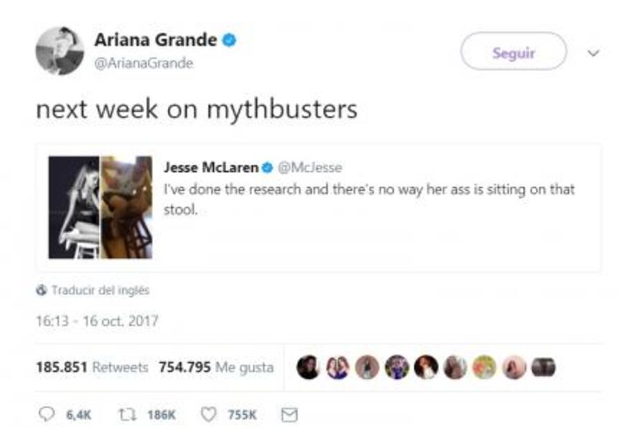 Foto de Ariana Grande da de qué hablar 