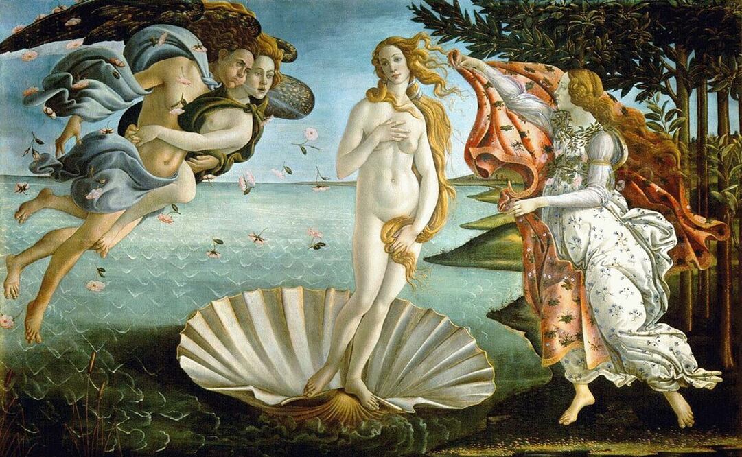 "El nacimiento de la Venus", de Sandro Boteccelli, forma parte de la colección de la Galería de los Uffizi. Imagen: Especial