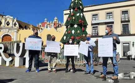 Desde Veracruz muestran apoyo al CIDE y a la UDLAP