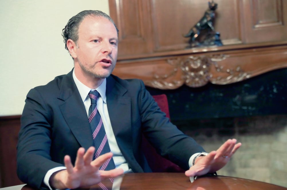 José Cohen, presidente de la Cámara Nacional de la Industria Textil, indica que se exportan 6 mmdd, una quinta parte de lo que hace Vietnam (IRVIN OLIVARES. EL UNIVERSAL)