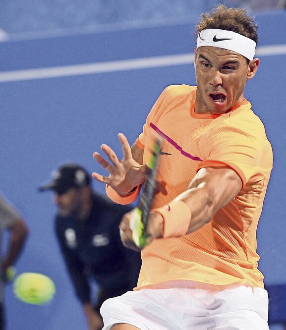 Rafael Nadal dejó fuera al checo Tomas Berdych, en dos sets (EFE)
