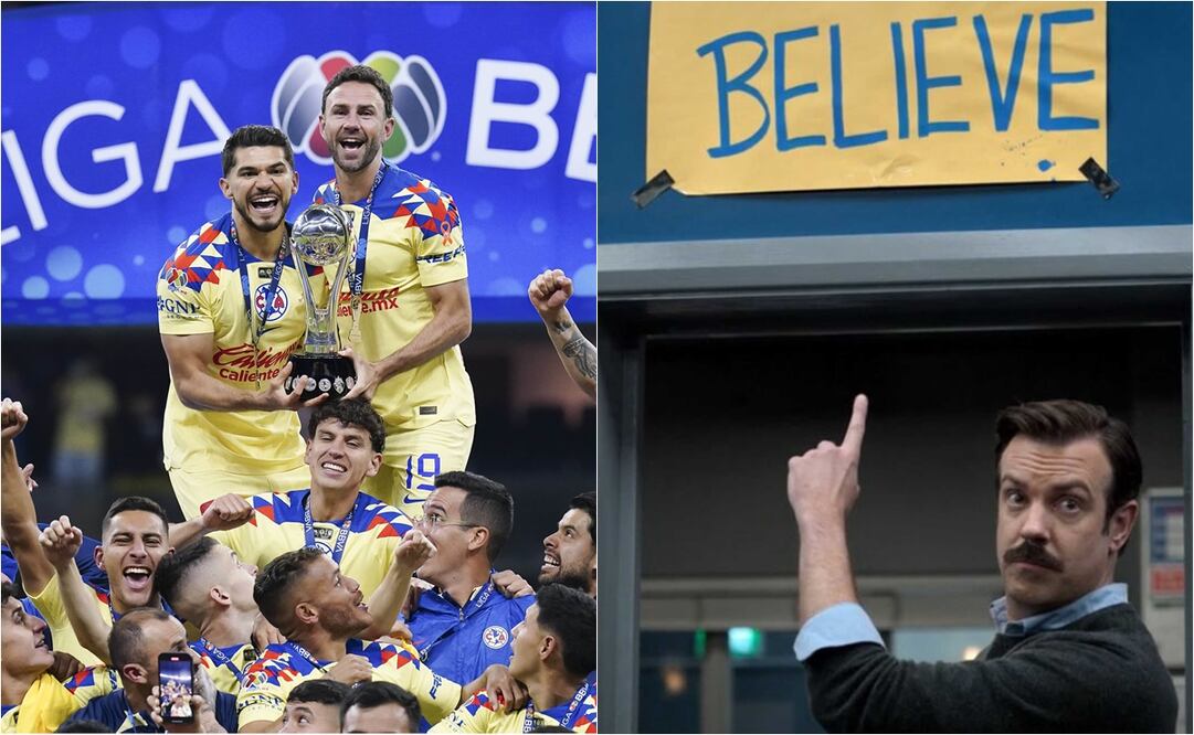 Ted Lasso, "el culpable" de que América ganara la 14 - Foto: Especial