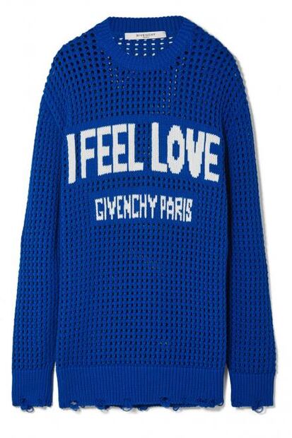 ¿Cuánto cuesta el suéter azul de Inés Gómez Mont?