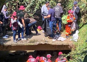 Limpian barrancas en Álvaro Obregón y Magdalena Contreras; buscan prevenir inundaciones durante temporada de lluvias