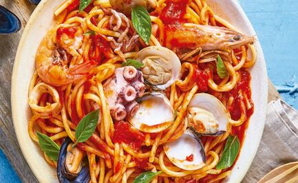 Pasta con mariscos estilo marinara y más recetas para Cuaresma
