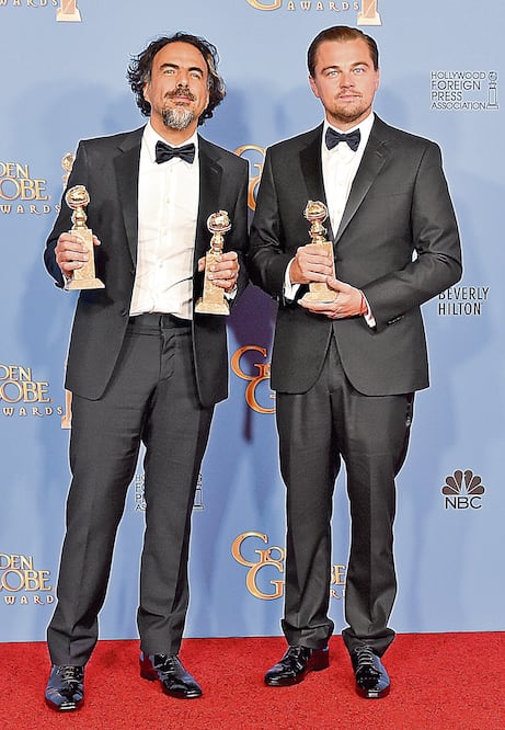 Iñárritu ganó el premio que le había faltado el año pasado. DiCaprio obtuvo su segundo Globo (FOTOS: AGENCIAS)