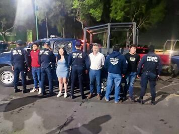 Detienen a asaltantes de autos de aplicación