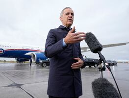 El primer ministro de Canadá dice que pidió perdón a Trump por anuncio contra los aranceles