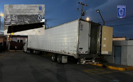 Aseguran trailer con 48 kilos de cristal en Ciudad Juárez, Chihuahua