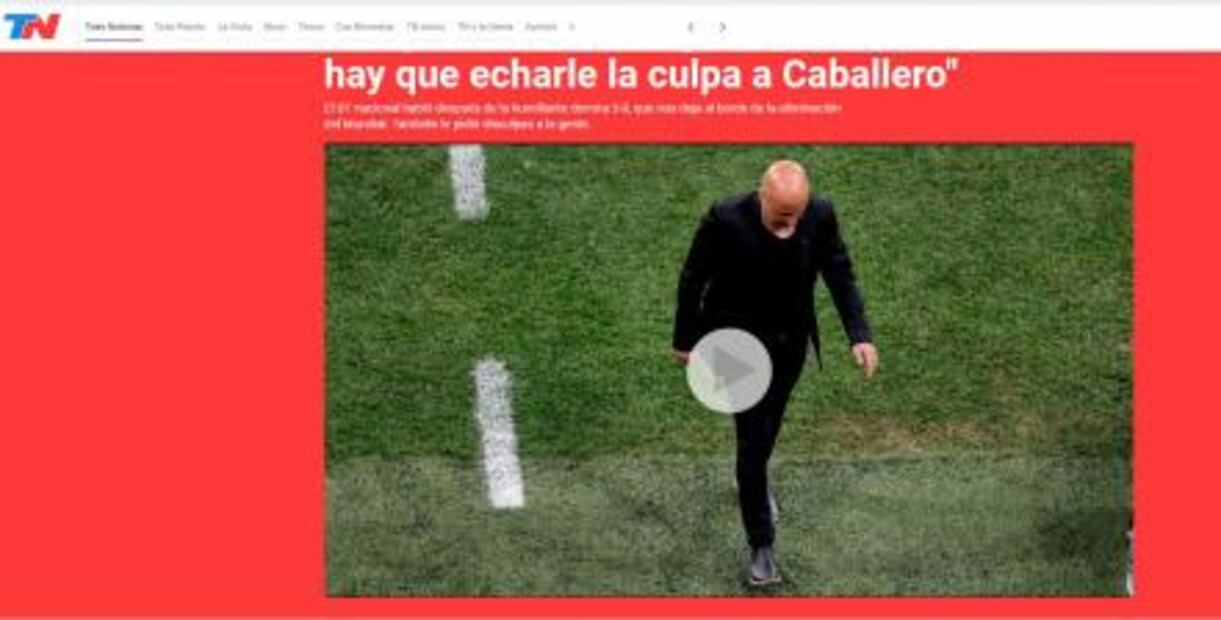 Prensa argentina tunde a la Albiceleste por su vergonzosa derrota