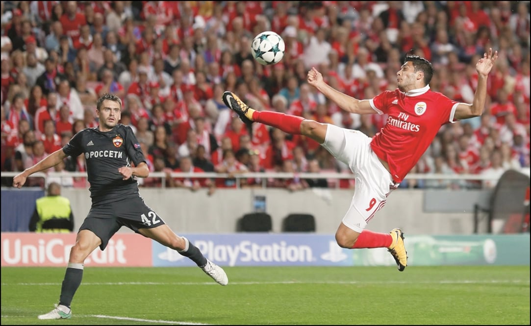 Agencias. Jiménez se siente contento con el Benfica