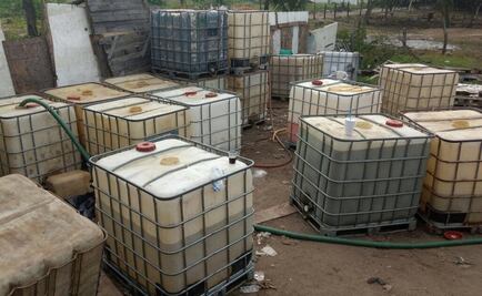 Decomisan 9 mil litros de gasolina en Tabasco