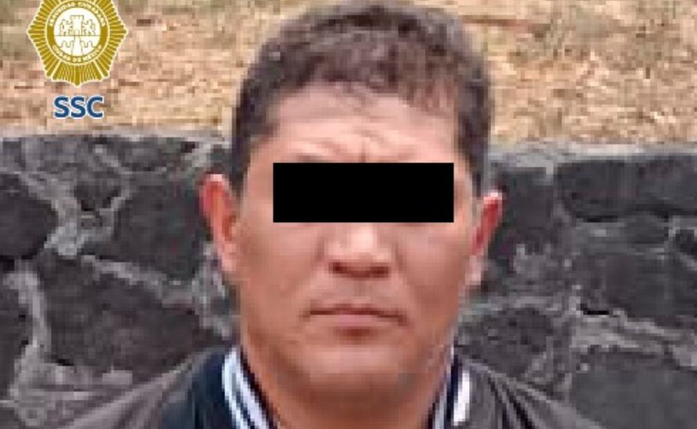 Uno de los detenidos de la agesión (24/04/2025). Foto: Especial