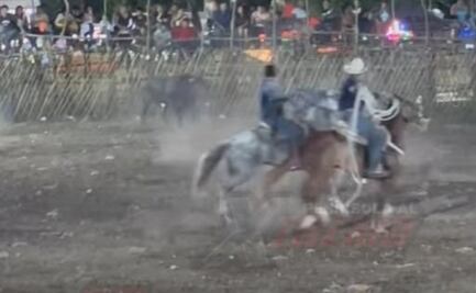 Adolescente recibe cornada de un toro en el cuello durante torneo de lazo en Yucatán; está en estado crítico
