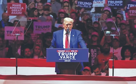 Elecciones EU 2024: Donald Trump, por otro mandato aún más radical