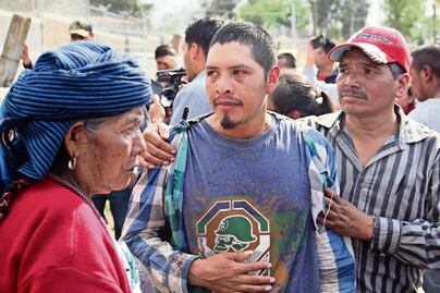 Liberan a comuneros de Arantepacua