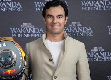 Checo Pérez, orgulloso de los mexicanos que participan en "Black Panther"