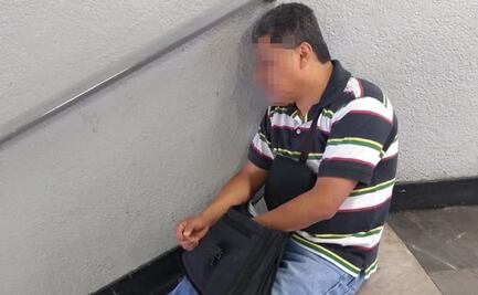 Hombre causa temor en el Metro por presentar síntomas de Covid-19 