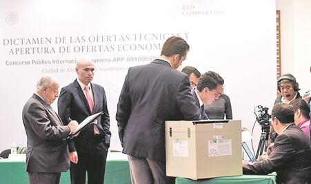 Sobrevive un postor para Red Compartida