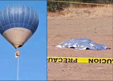 Dan de alta a menor que cayó de globo aerostático incendiado en Teotihuacán